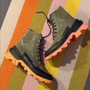 Free People X Sorel Brex Lace Boots Size 11